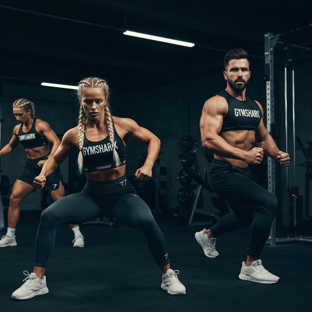 Gymshark athletes training