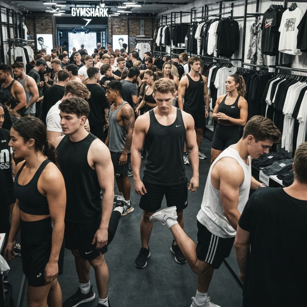 Gymshark popup event